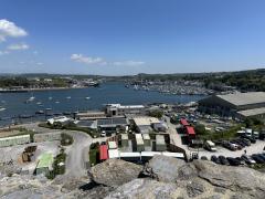 And back towards the marina